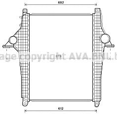 AVA QUALITY COOLING mn4075 -  Интеркулер